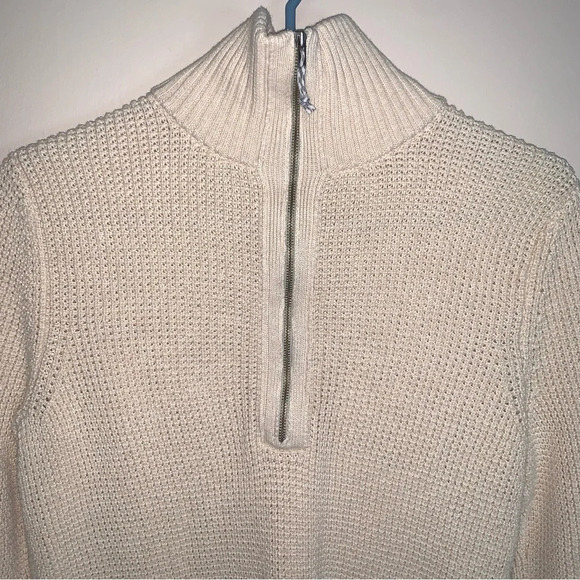 Patagonia  Organic Cotton Knit 1/2 Zip Pullover Sweater S - Picture 8 of 9